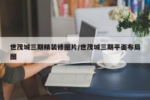 世茂城三期精装修图片/世茂城三期平面布局图