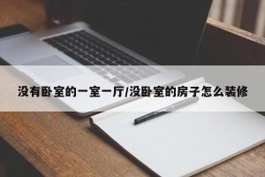 没有卧室的一室一厅/没卧室的房子怎么装修