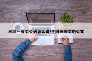 三项一等奖英语怎么说/全国三等奖的英文