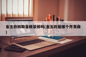 金玉府四期是精装修吗(金玉府是哪个开发商)